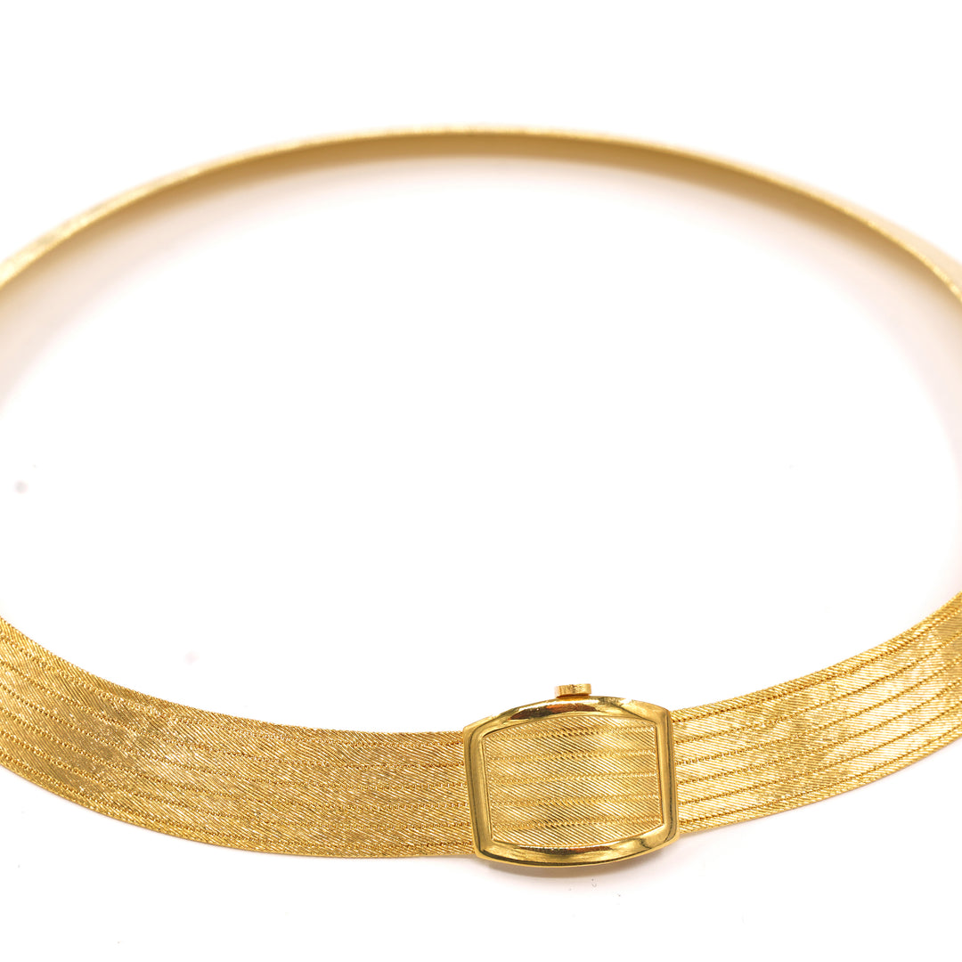 14 Ayar Altın 5 Sıra Trabzon Hasır Kolye