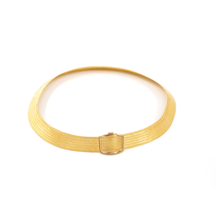 22 Ayar Altın 7 Sıra Trabzon Hasır Kolye