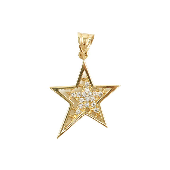 14 Ayar Altın Yıldız Kolye Ucu