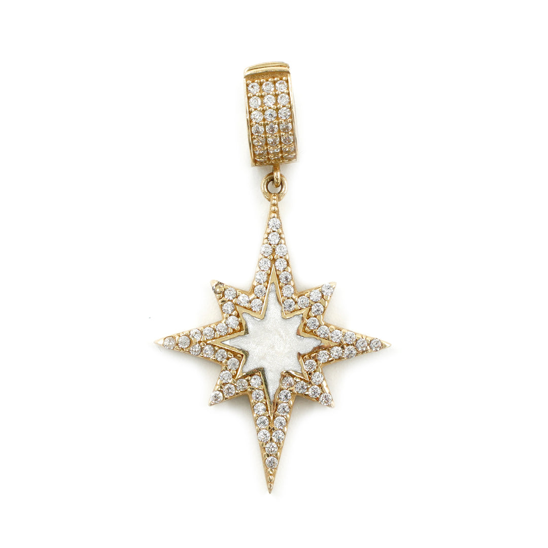 14 Ayar Altın Yıldız Kolye Ucu