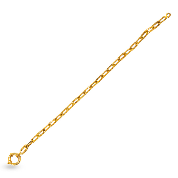 14 Ayar Altın Zincir Bileklik