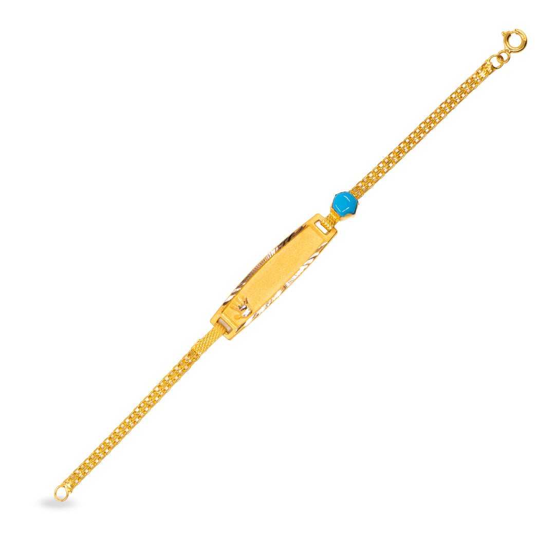 14 Ayar Altın Çocuk Bilekliği