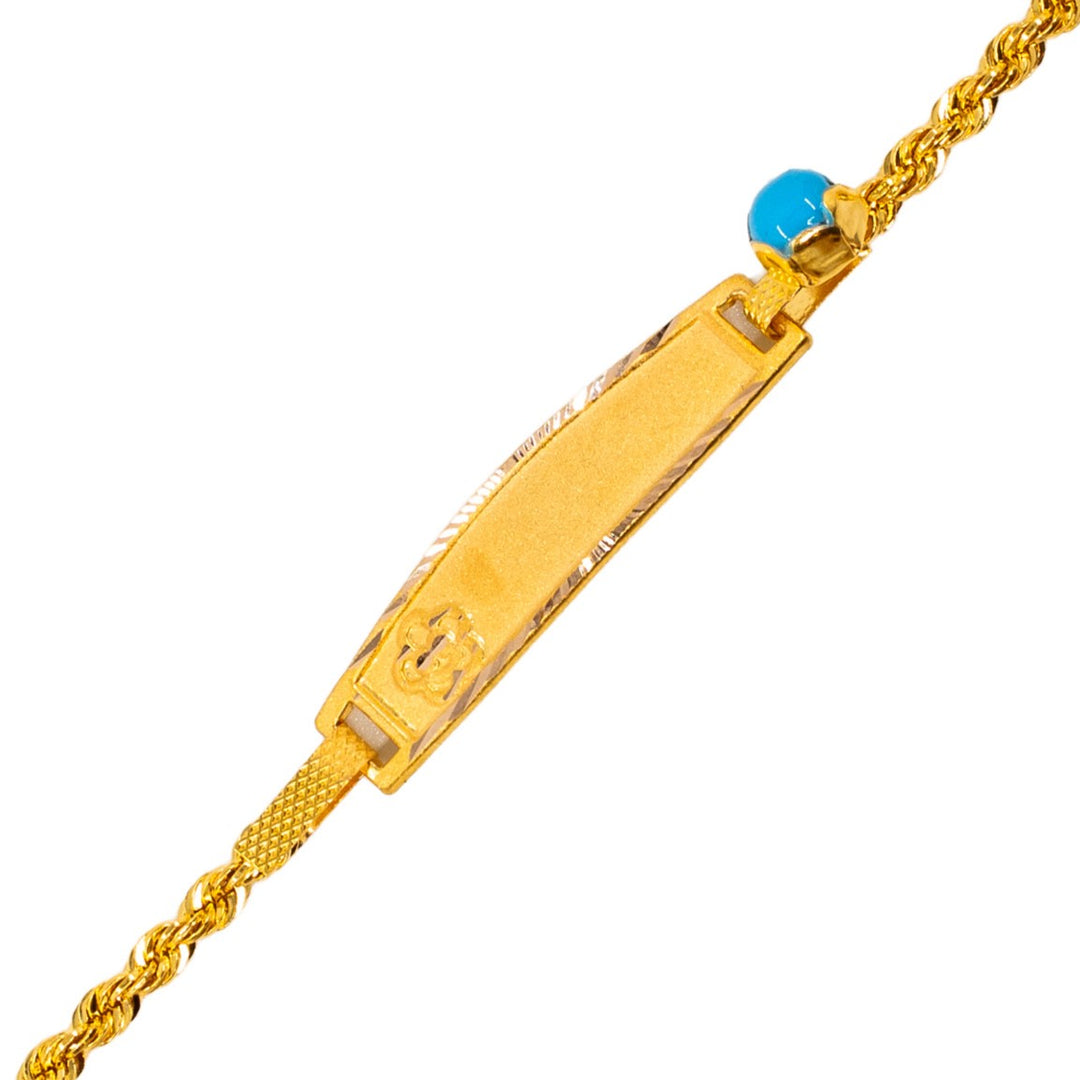 14 Ayar Altın Çocuk Bilekliği