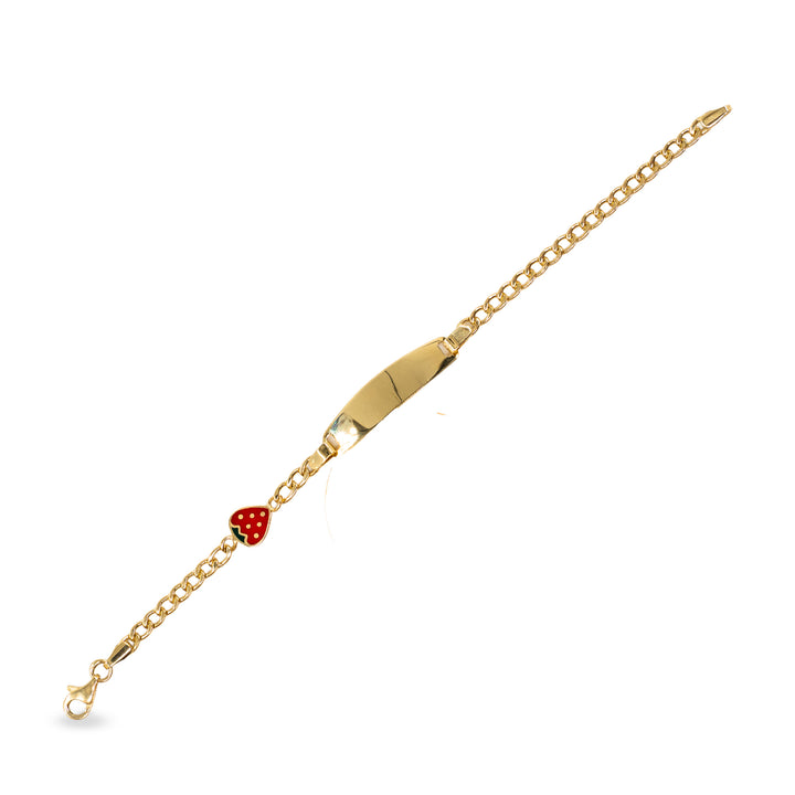 14 Ayar Altın Çocuk İsimlik Bileklik