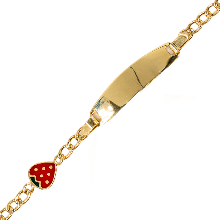 14 Ayar Altın Çocuk İsimlik Bileklik