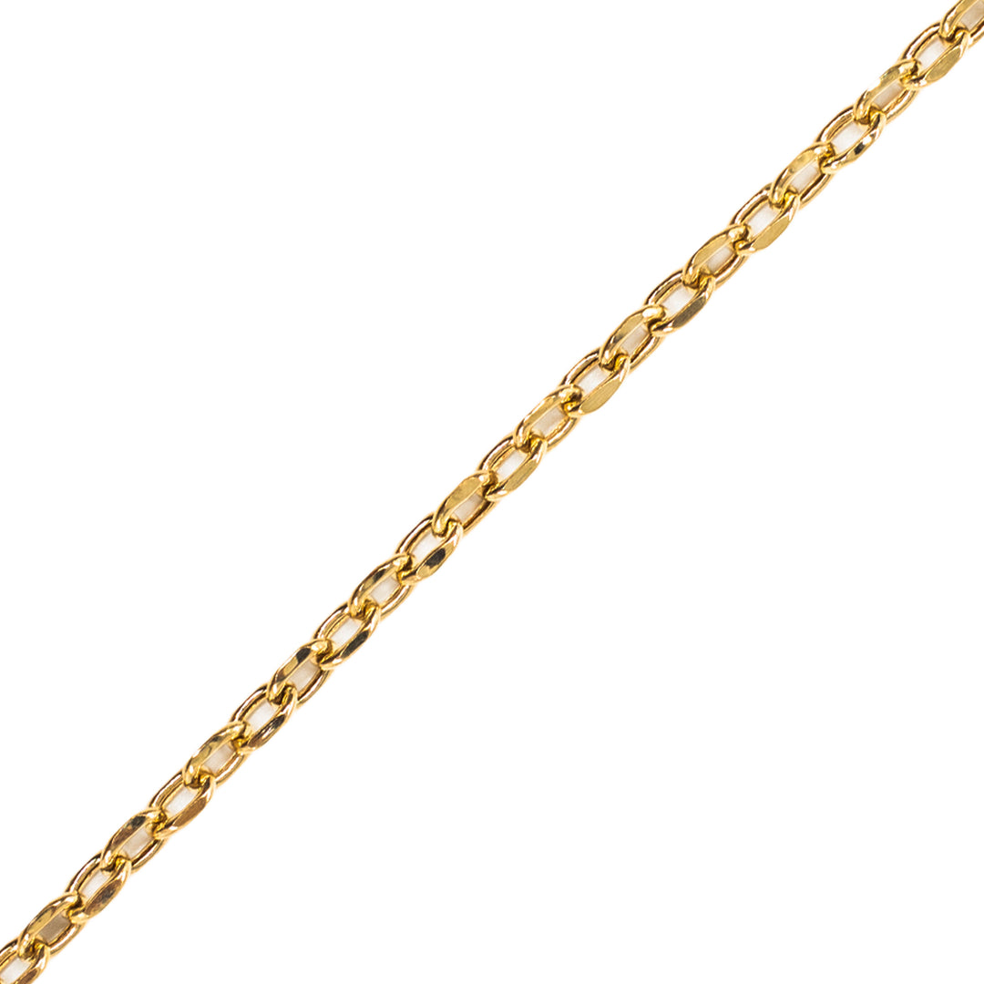 14 Ayar Altın Zarif Zincir Bileklik