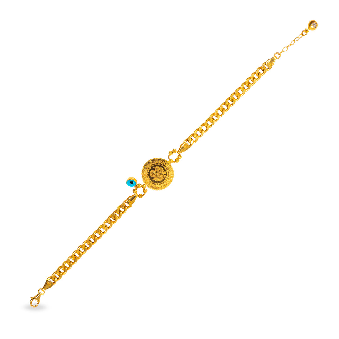 14 Ayar ve 22 Ayar Çeyrek Altınlı Bileklik