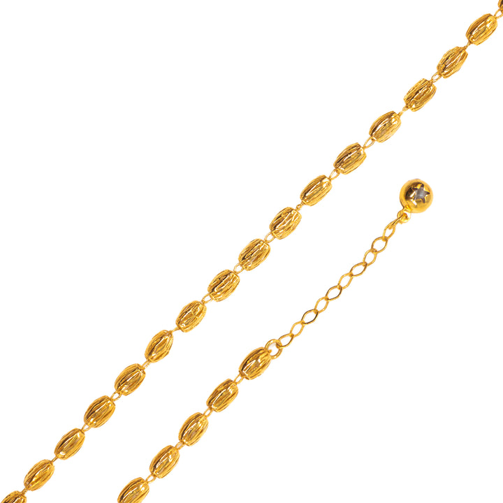 14 Ayar Altın Dorika Bileklik