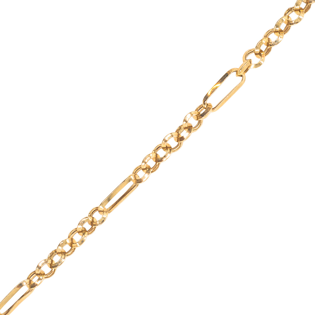 14 Ayar Altın Zarif Zincir Bileklik