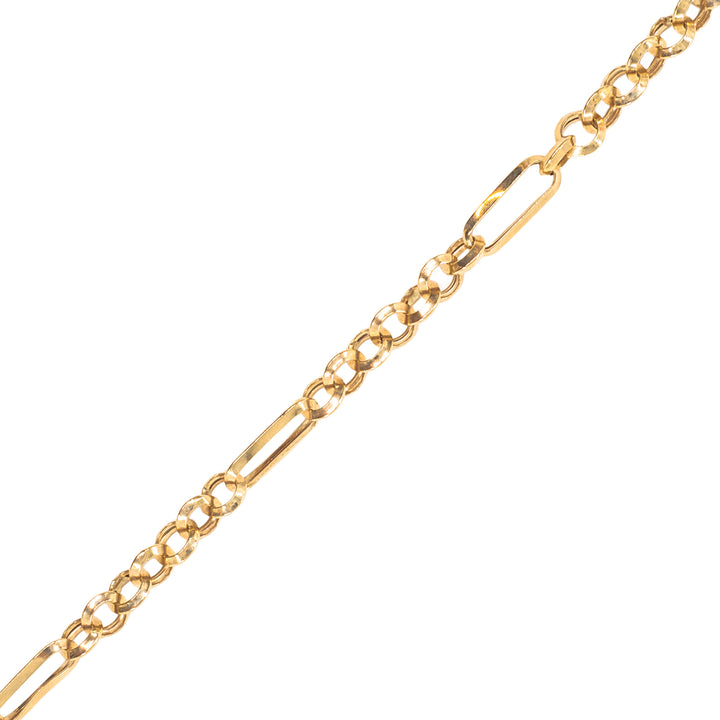 14 Ayar Altın Zarif Zincir Bileklik