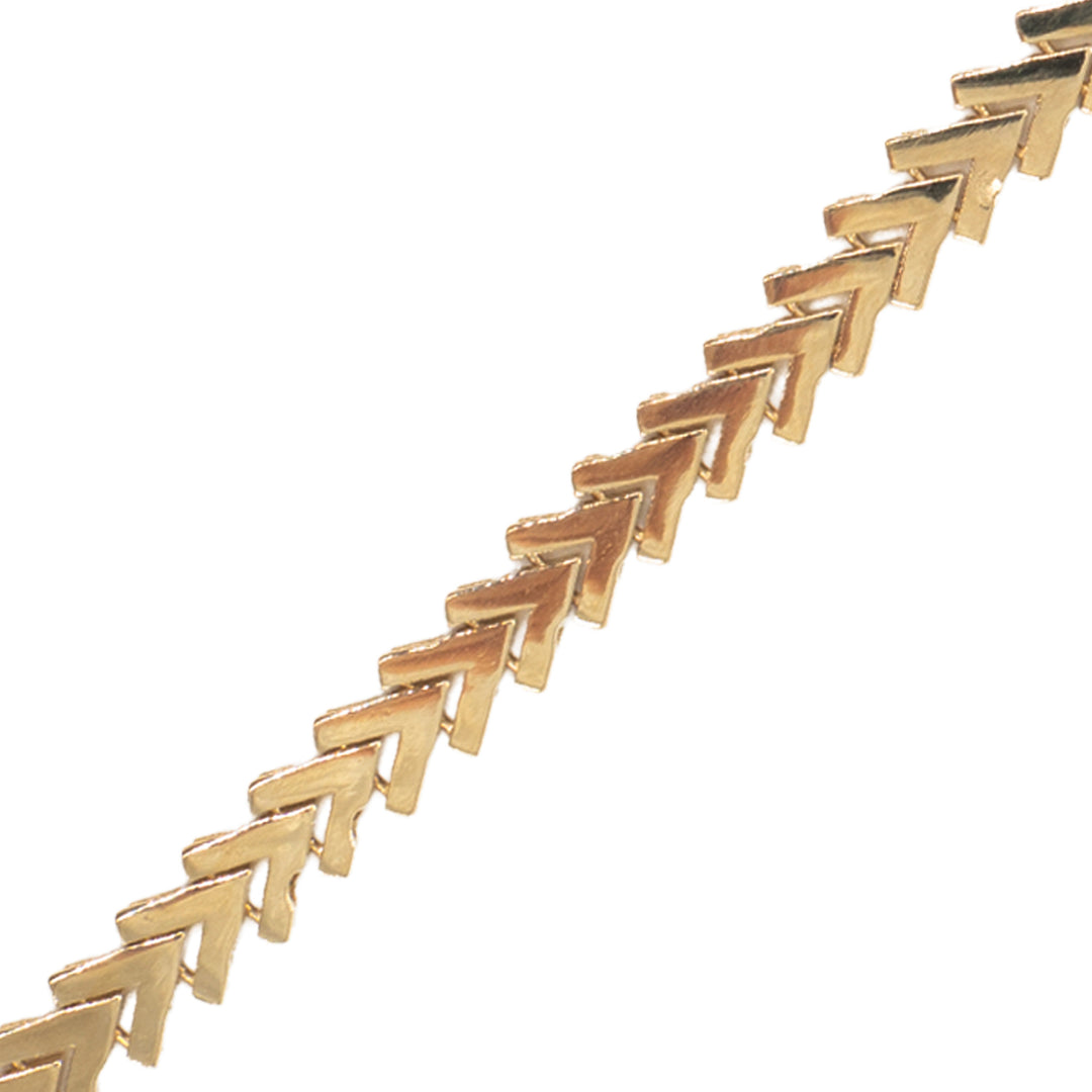 14 Ayar Altın Balıksırtı Bileklik