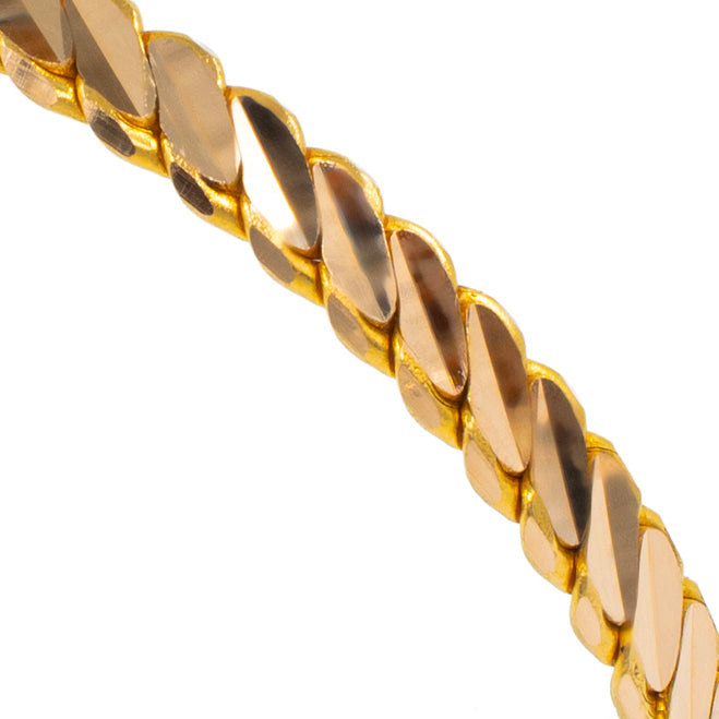 22 Ayar 20 Gram Üçlü Adana Burması Bilezik