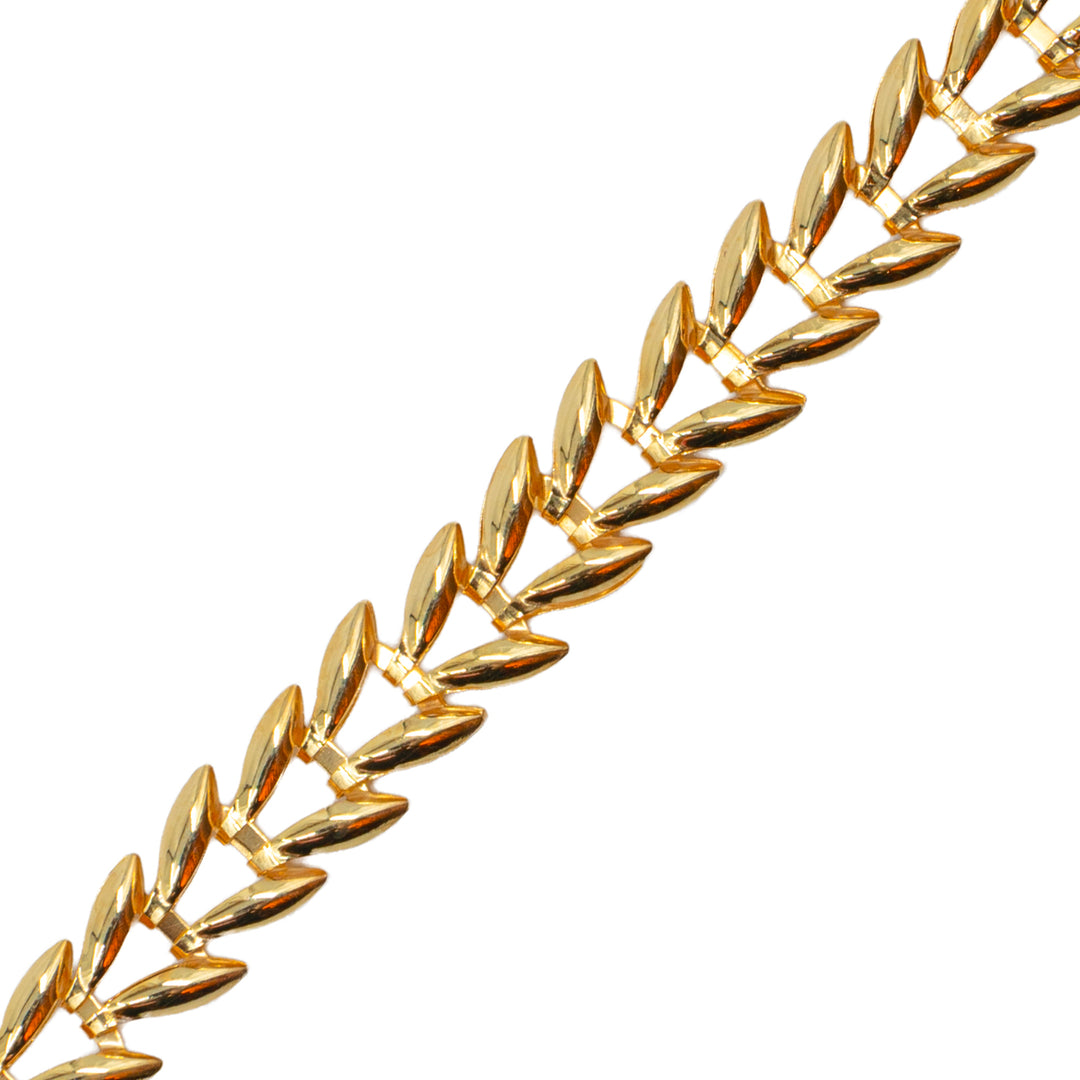 14 Ayar 6.44  Gram Başak Model Altın Bileklik