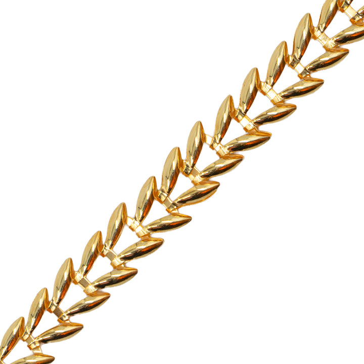 14 Ayar 6.44  Gram Başak Model Altın Bileklik