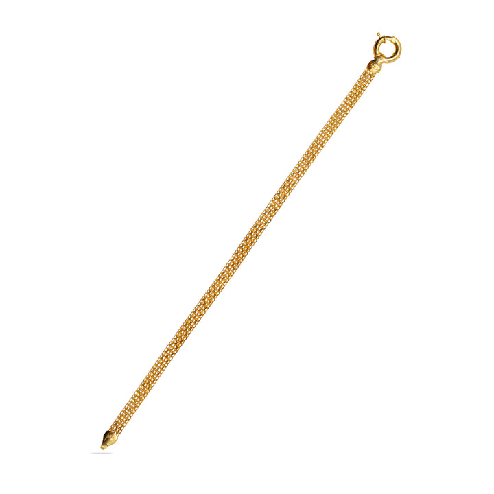 22 Ayar 10 Gram Bismark Model Altın Bileklik