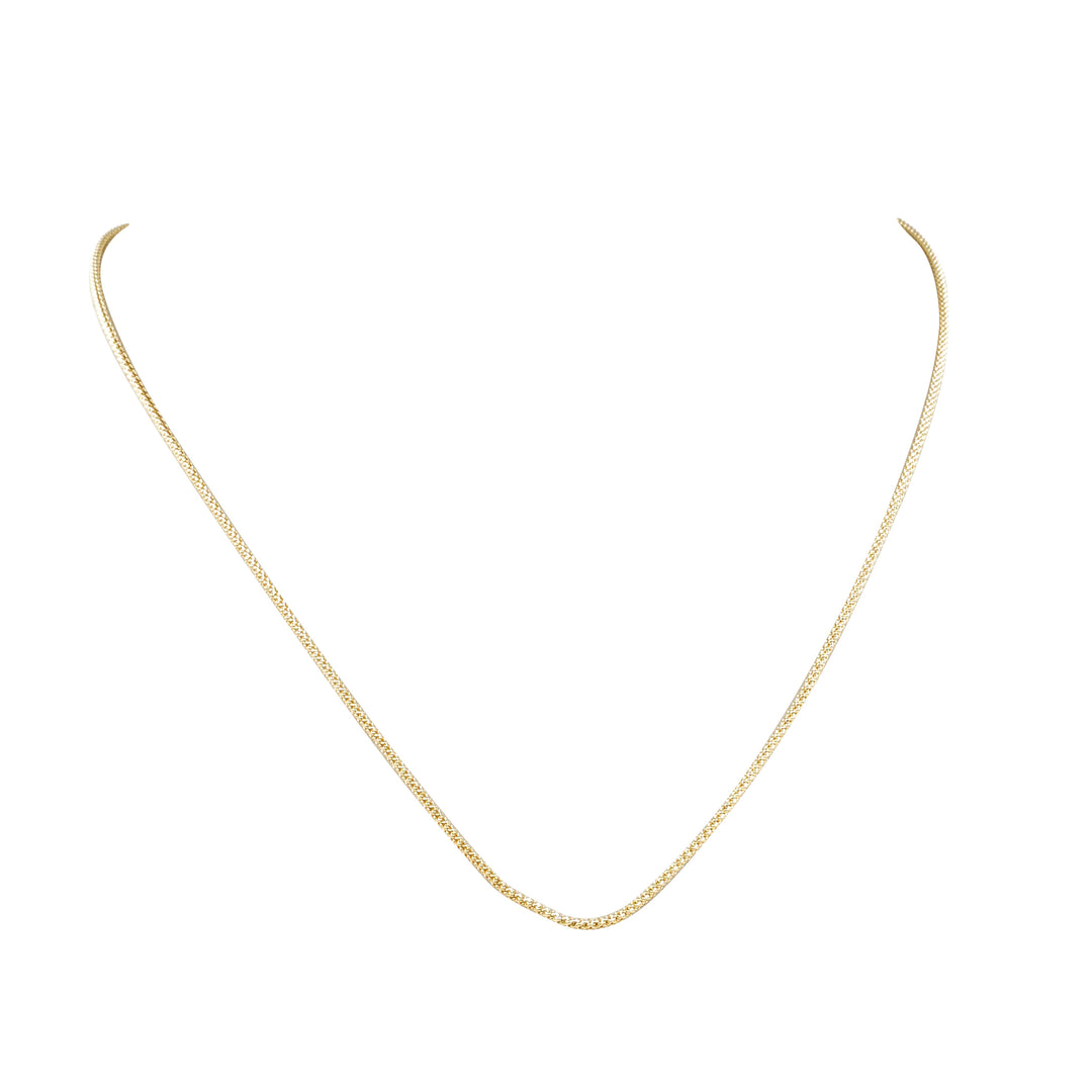 14 Ayar Altın İnce Zincir Kolye
