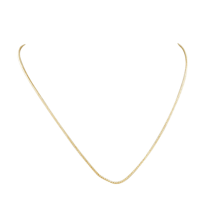 14 Ayar Altın İnce Zincir Kolye