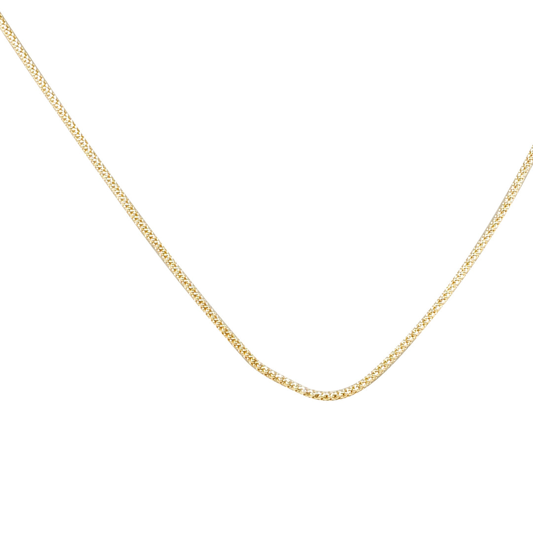 14 Ayar Altın İnce Zincir Kolye