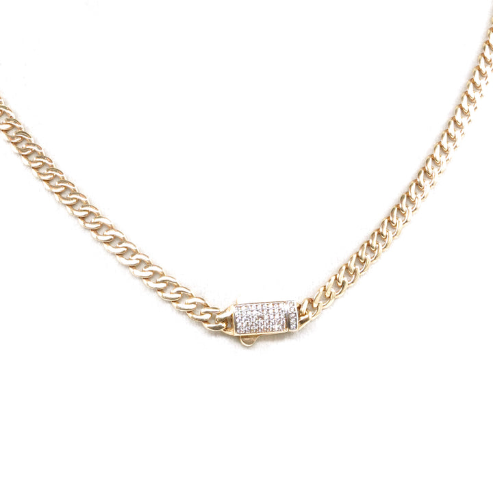 14 Ayar Altın Gurmet Kolye (Taşlı Klips Detaylı)