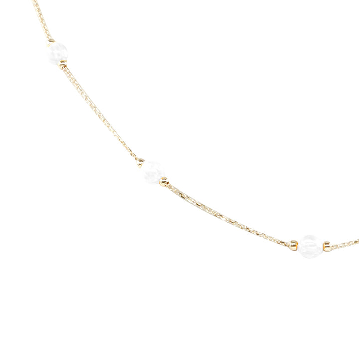 14 Ayar Altın İnci Kolye