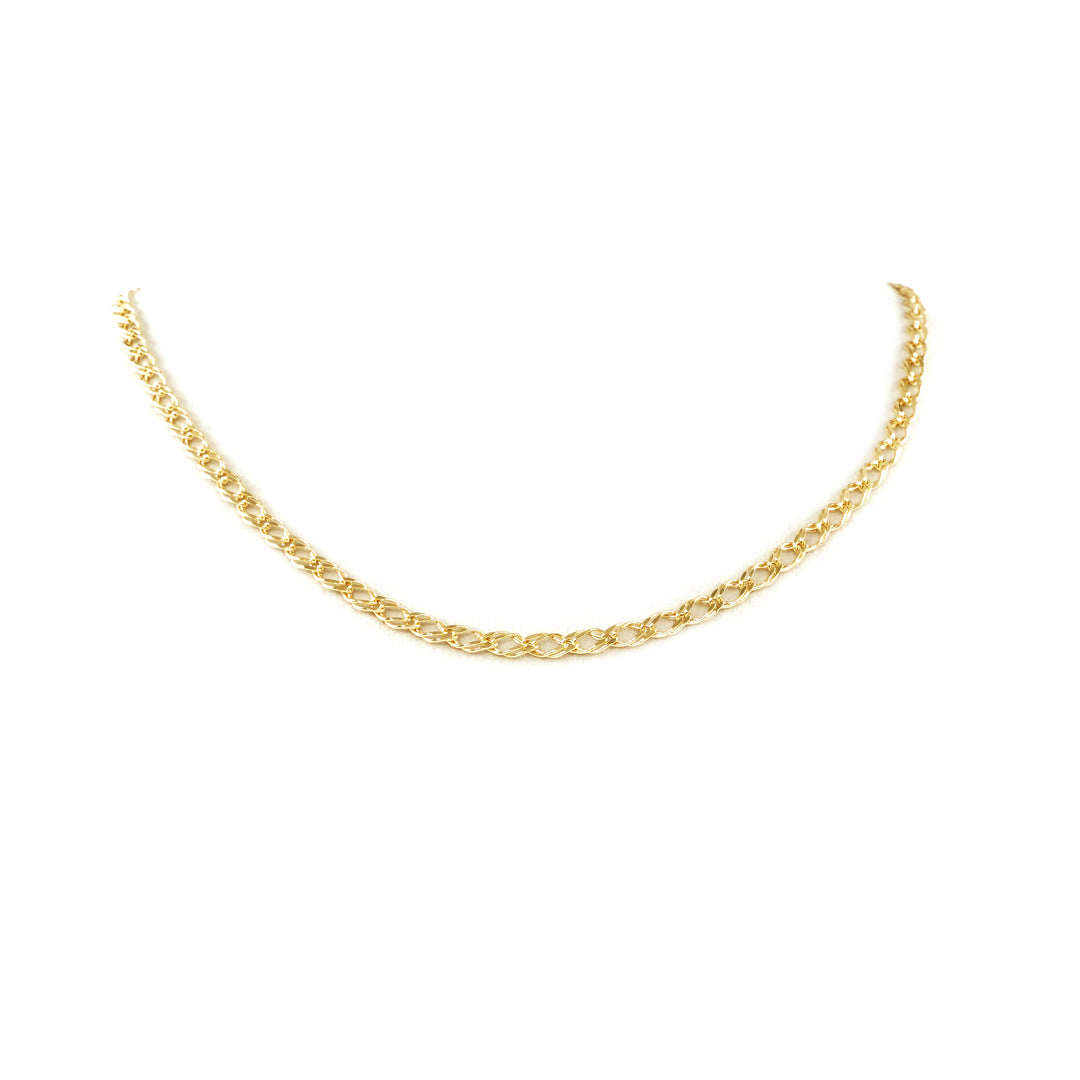 14 Ayar Altın Örgü Zincir