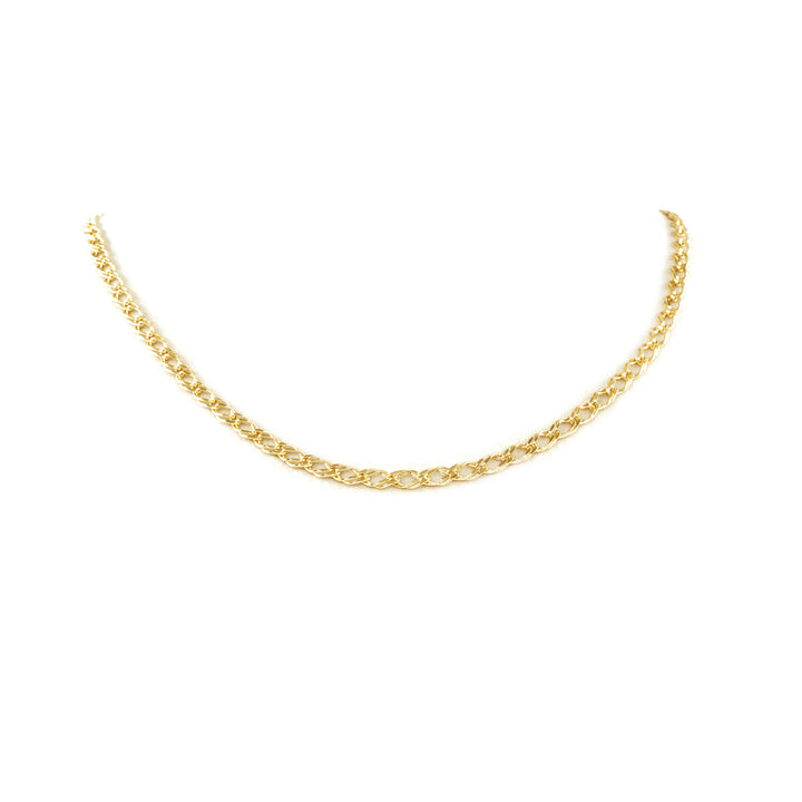 14 Ayar Altın Örgü Zincir