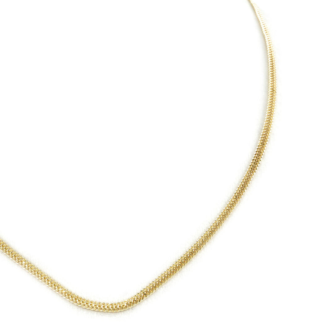 14 Ayar Balik Sirti Altın Zincir