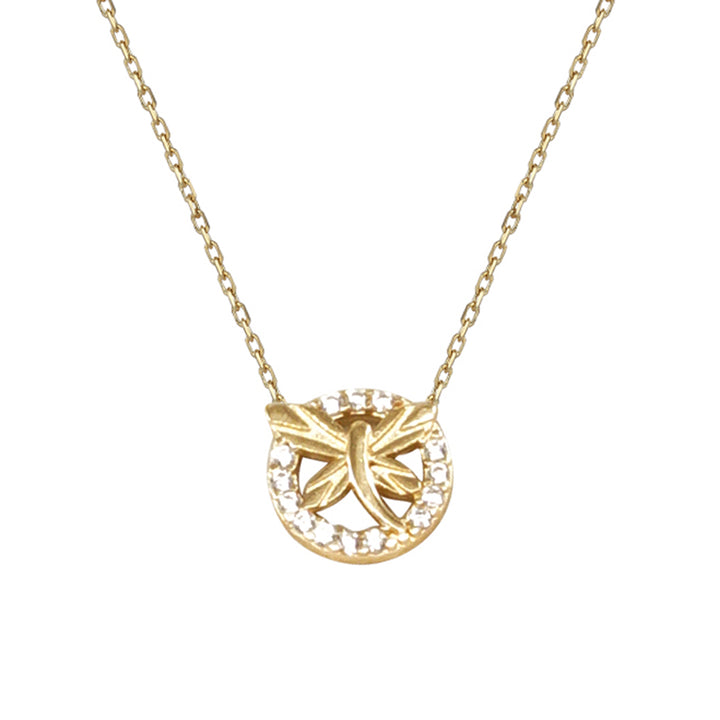 14 Ayar Altın Yıldız Motifli Kolye