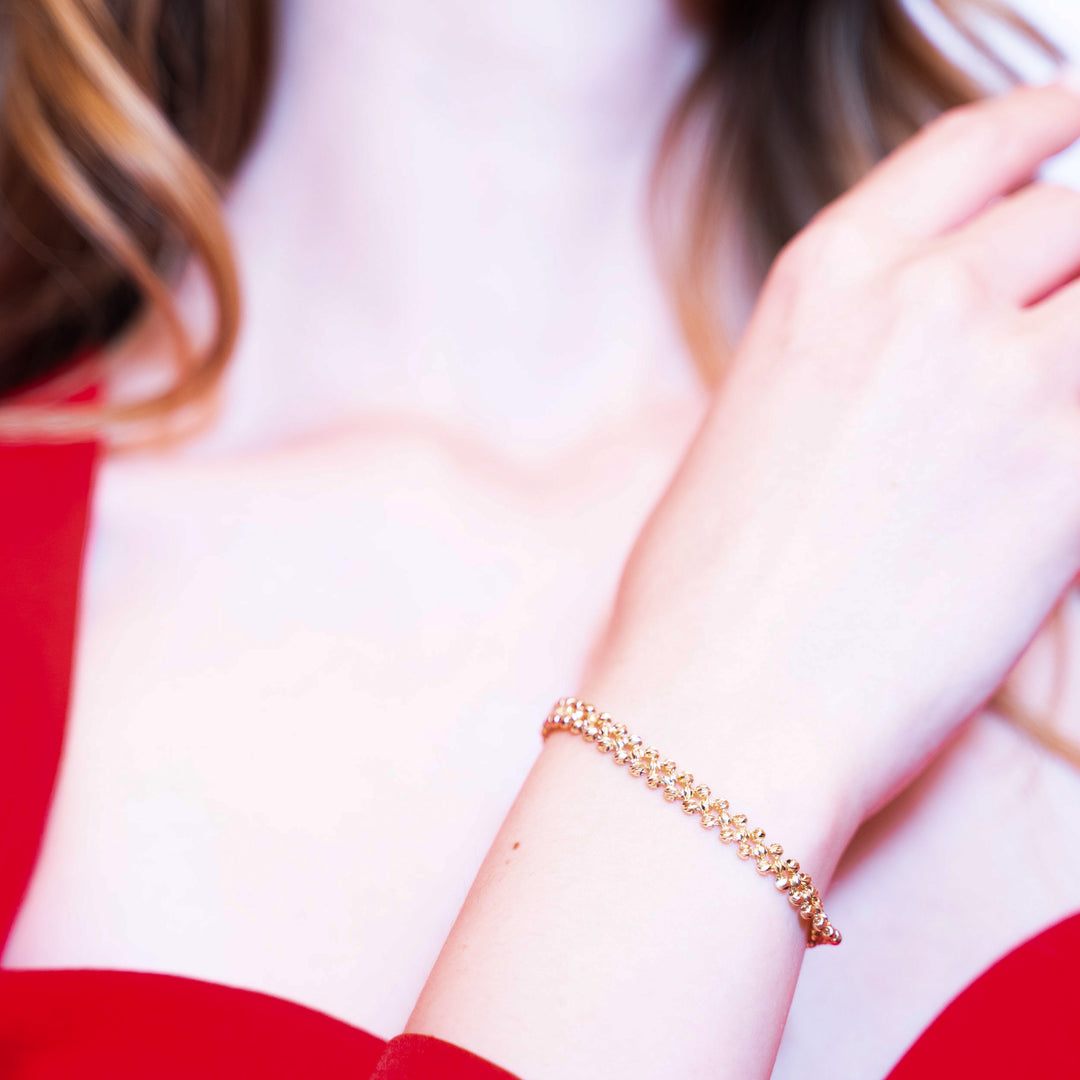 14 Ayar Altın Dorikalı Bileklik