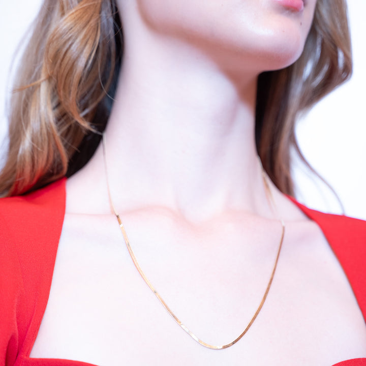 14 Ayar Altın İtalyan Zincir