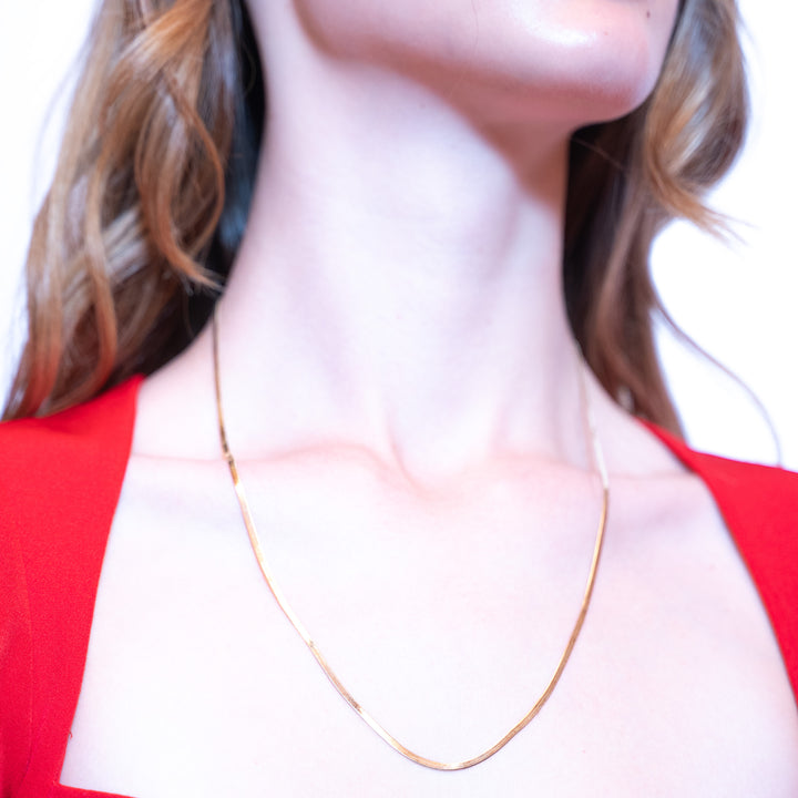 14 Ayar Altın İtalyan Zincir