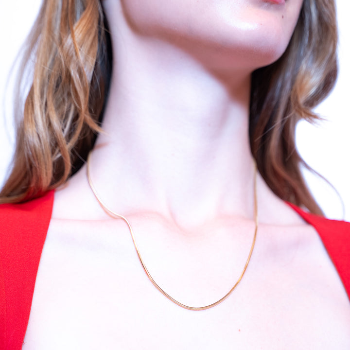 14 Ayar Altın İtalyan Zincir