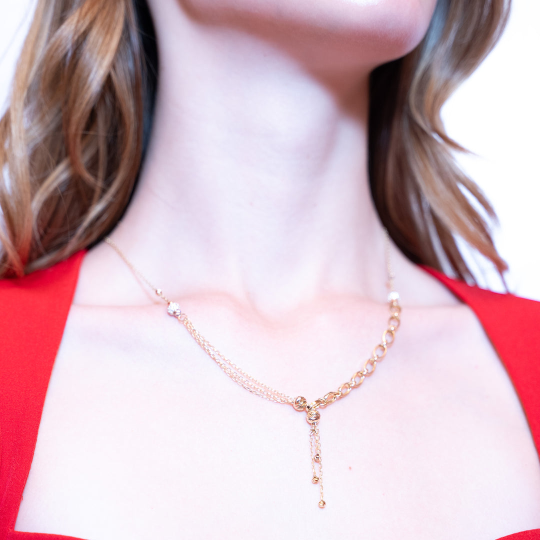 14 Ayar Altın Dorikalı Zincir