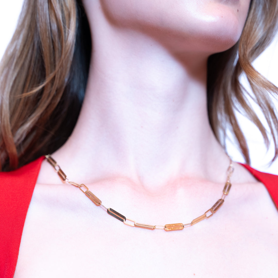 14 Ayar Altın Ataç Zincir