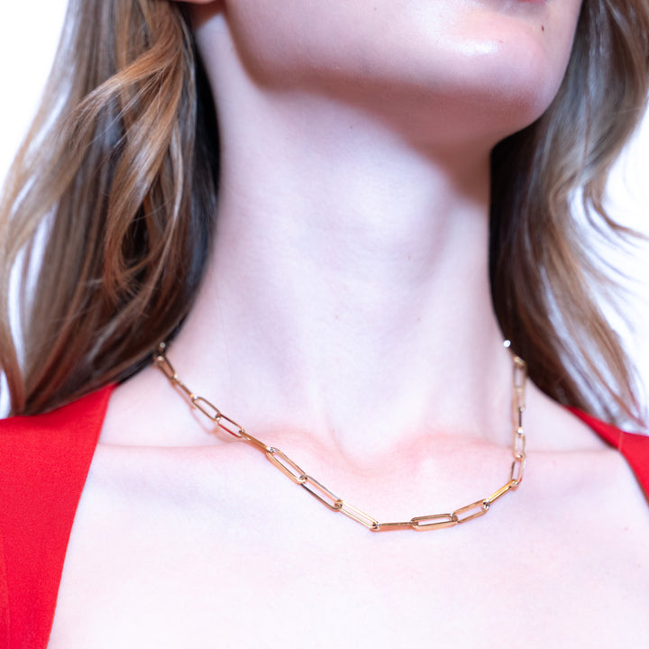 14 Ayar Altın Ataç Zincir