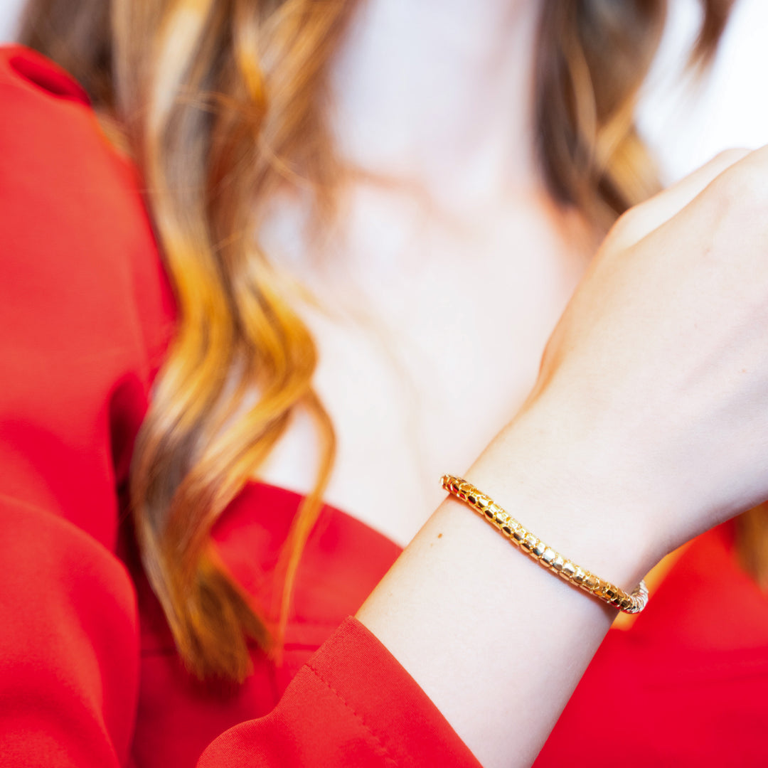 14 Ayar Altın Kutulu Zincir Bileklik