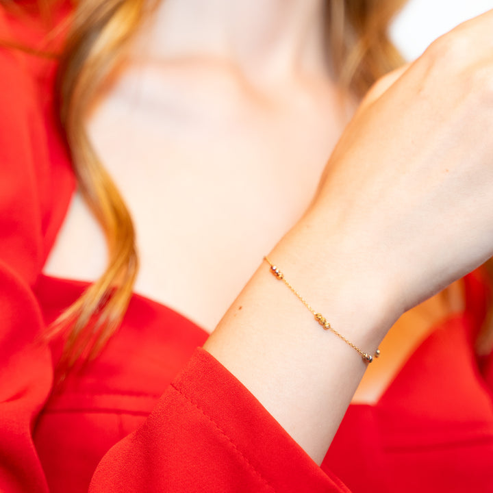 14 Ayar Altın Dorika Bileklik