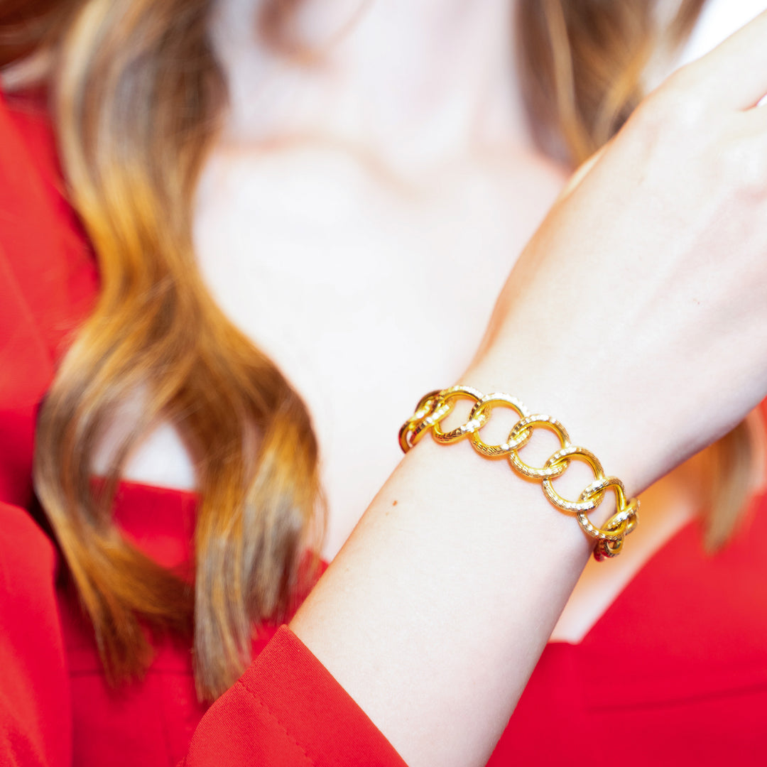 14 Ayar Altın Samanyolu Bileklik