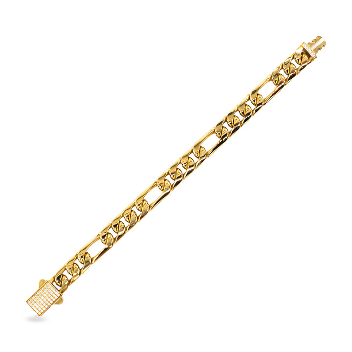 14 Ayar Altın Taş Detaylı Gurmet Bileklik