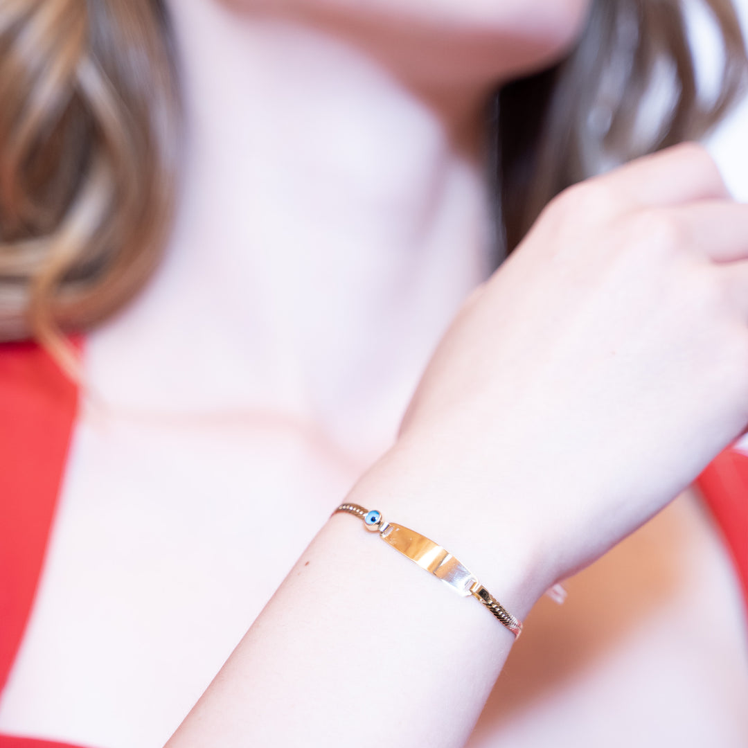 14 Ayar Altın Çocuk Bilekliği