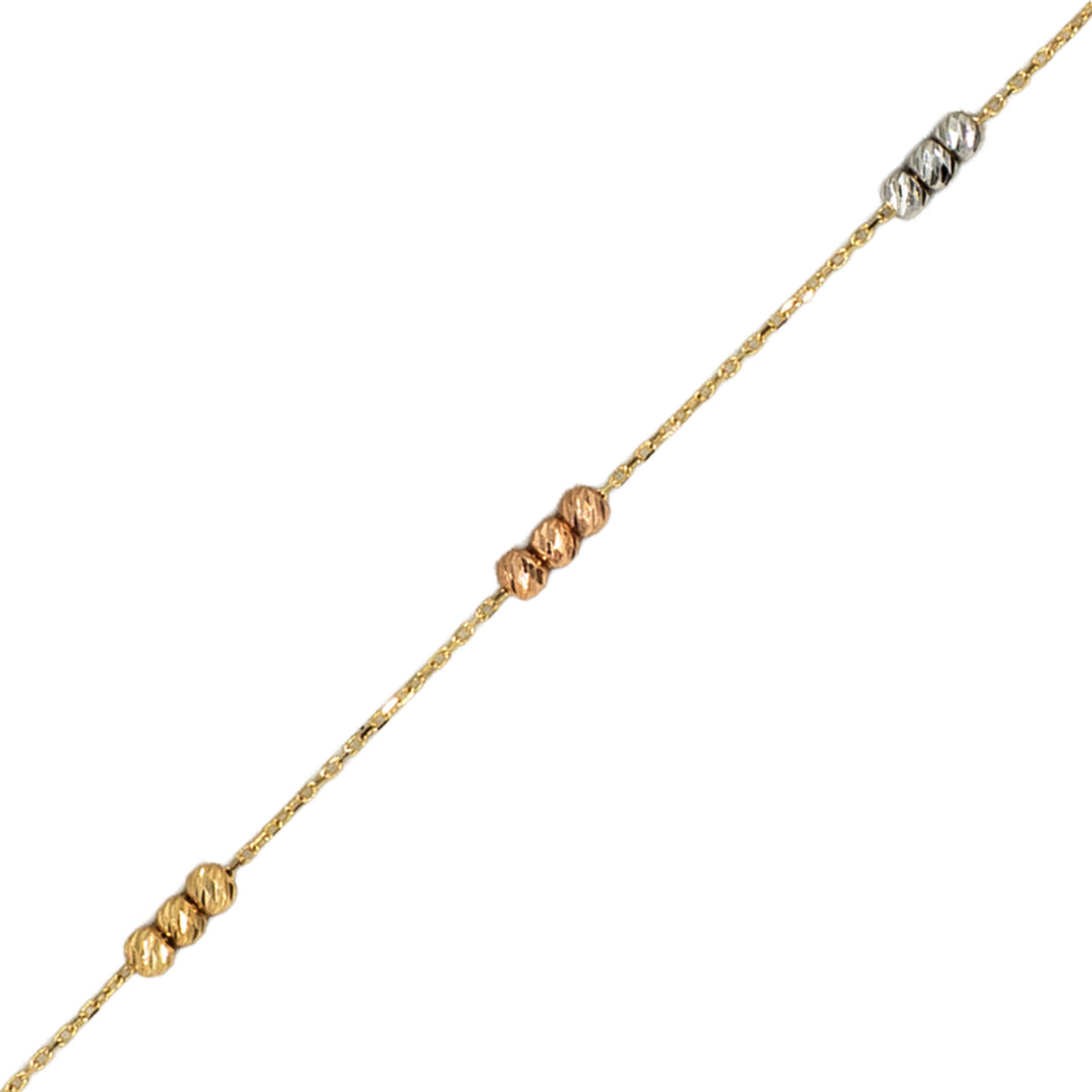 14 Ayar Altın Dorika Bileklik