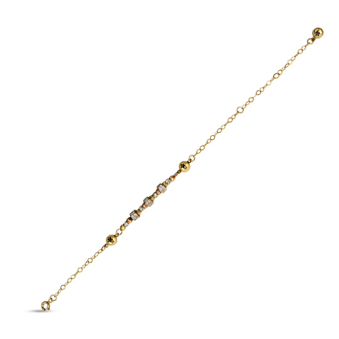 14 Ayar Altın Dorika Bileklik