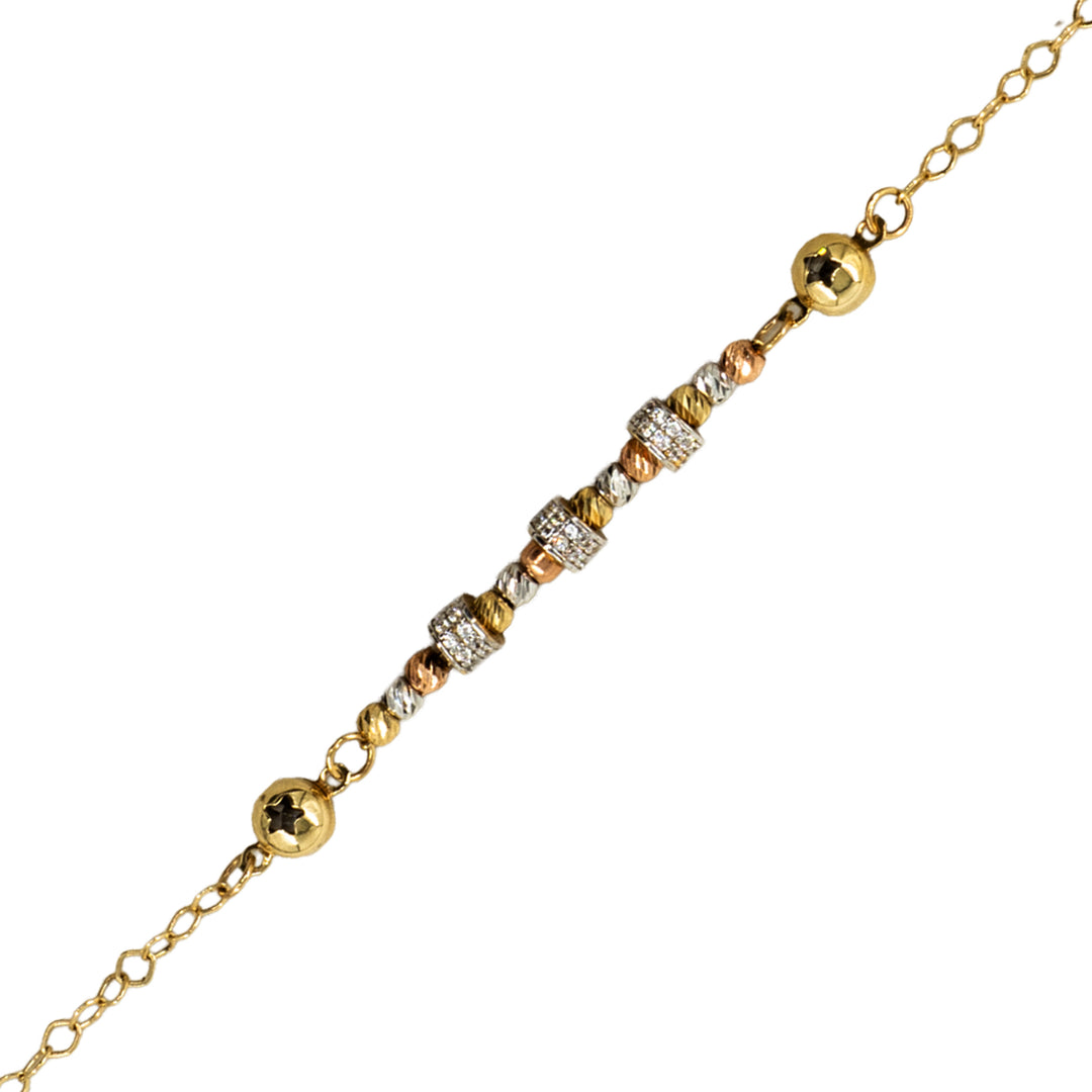 14 Ayar Altın Dorika Bileklik